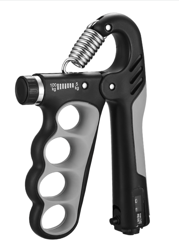 Handgrip 5kg-100kg (rojo y gris)