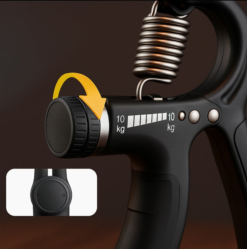 Handgrip 10kg-100kg (negro y gris)