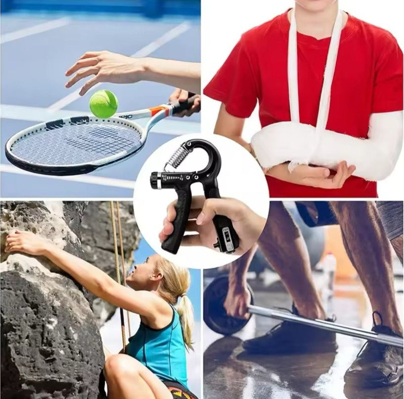 Handgrip 10kg-100kg (negro y gris)